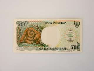 Indonesia Lima Ratus Rupiah $500 Bill Note Paper Money  