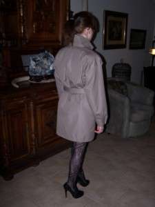 Vintage Ladies LONDON FOG Coat, All Weather Jacket, Size 10, Outdoor 