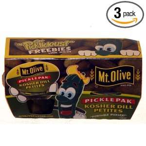 MT OLIVE pickle pak KOSHER DILL PETITES Grocery & Gourmet Food