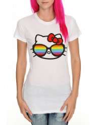 Hello Kitty Rainbow Girls T Shirt Plus Size 3XL