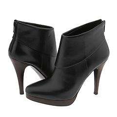 Steve Madden Black Leather Trishia Ankle Pixie Boot Shoes