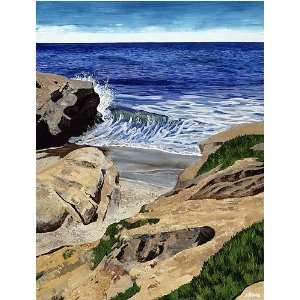San Diego Cove (Canvas) by Nathan Horner. size 33 inches width by 44 