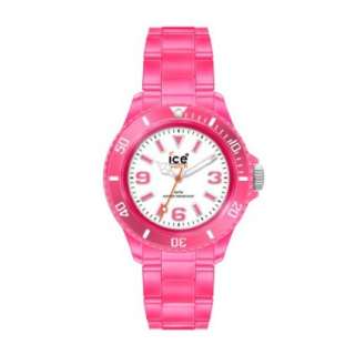 Ice Watch Womens NE.PK.S.P.09 Neon Collection Clear Pink Plastic 