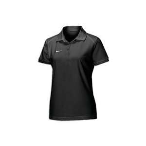  Nike S/S Polo II   Womens   Black/White 