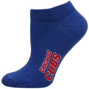  Chicago Cubs Ladies Royal Blue Team Color Ankle Socks 