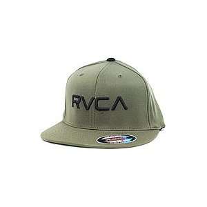 RVCA Homerun Hat (Military Green) Small/Medium   Hats 2011  