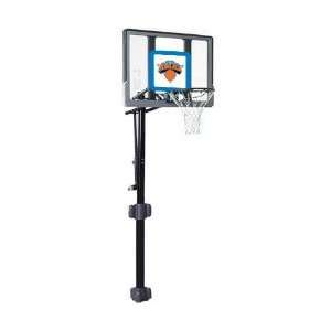   Huffy New York Knicks Custom In Ground Basketball System Sports