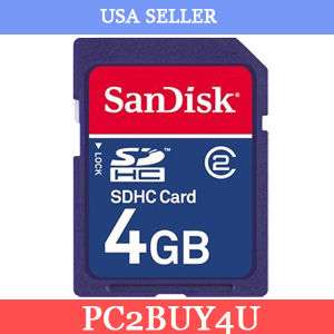 SCANDISK 4GB SD HC CARD MEMORY FOR KODAK EASYSHARE C140  