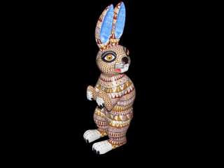 Oaxacan Wood Carving Rabbit Mario Castellanos Oaxaca Mexican Fine Art 