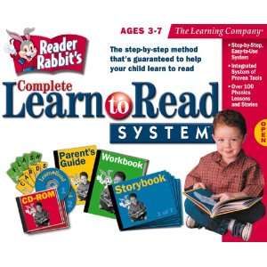  Reader Rabbits Complete Learn to Read System Software