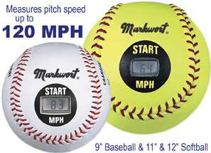 New Speed Sensor LCD Pitch Speed Radar 9 Baseball 016562271031  