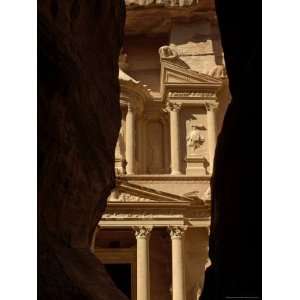  The Treasury Building at the End of the Siq, Petra, Jordan 
