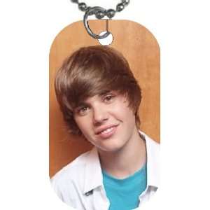Justin Bieber Dog Tag dogtag #5 necklace, pendant ID Tag (merchandise 