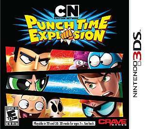 Cartoon Network Punch Time Explosion Nintendo 3DS, 2011 650008500936 