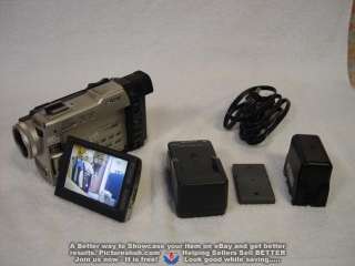 SONY MiniDV Handycam DCR TRV9 Camcorder HIGH END  