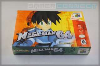 Mega Man 64 Nintendo 64 N64 BRAND NEW VERY RARE Megaman 013388230037 