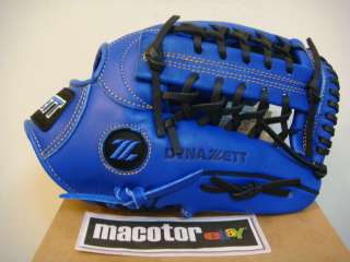 New ZETT Leaguers 12.5 Outfield Baseball / Softball Glove Blue RHT 