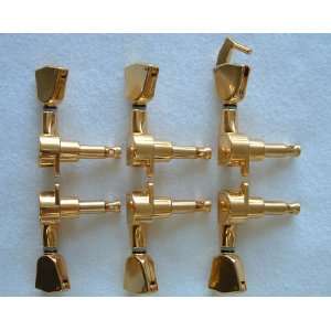  GOLD 3X3 TUNERS WITH WINDER FITS GIBSON LES PAUL 