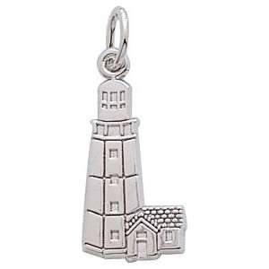   Rembrandt Charms Lighthouse, Montauk Charm, Sterling Silver Jewelry