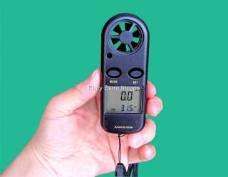 Anemometer Thermometer Wind Speed Meter Weather Station  