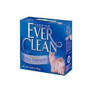Ever Clean Extra Strength Unscented Premium Clumping Clay Litter 40 lb 