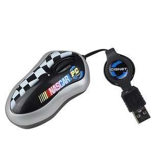  Logitech NASCAR 3 Button USB Mini Optical Scroll Mouse w 