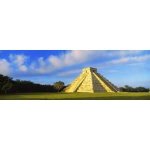   Pyramid, Chichen Itza, Yucatan, Mexico by Panoramic Images, 36x12