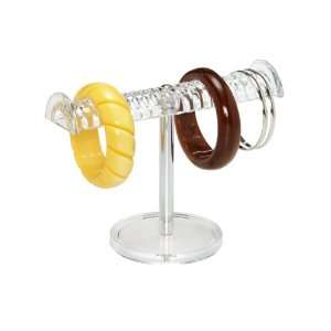  The Container Store Acrylic Grooved Bracelet Stand