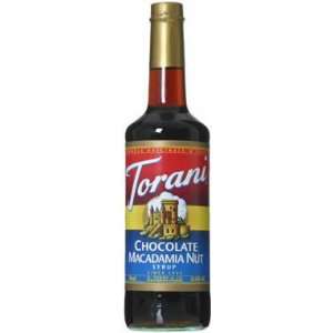  Torani Chocolate Macadamia Nut Syrup, 750 ml Health 