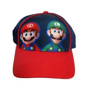    Surper Mario Bros. Mario and Luigi Baseball Hat Toys & Games