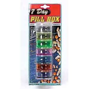  Colorful 7 Day Pill Organizer Case Pack 72   266714 