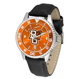  Bowling Green State Falcons Mens Leather Wristwatch 