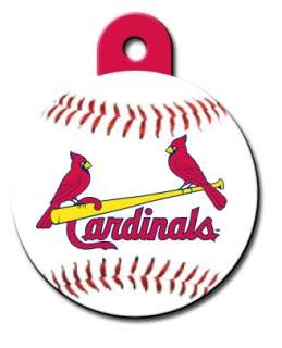 MLB Engraved St. Louis Cardinals Pet ID Tag fast ssh  