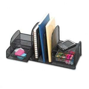 Mesh Desk Organizer with Three Vertical Sections/Two Baskets ORGANIZER 