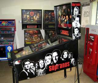 Sopranos Pinball Machine . Stern . Florida  