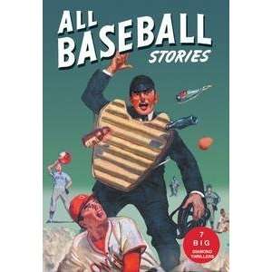 Vintage Art All Baseball Stories Seven Big Diamond Thrillers   02671 