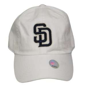 MLB SAN DIEGO PADRES WHITE NEW FRANCHISE HAT CAP X LG:  