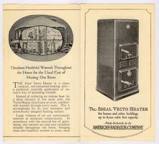 American Radiator Ideal Heater Heating 1927 Brochure  