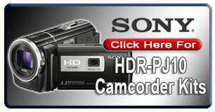Videocámara de cámara de vídeo Sony Handycam HDR PJ10 1080p HD con 