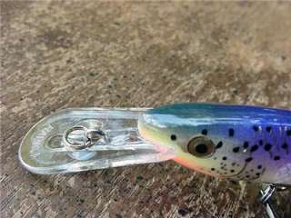 NIP 3 1/2 Rapala MR 9 Minnow Rap, Purpledescent  