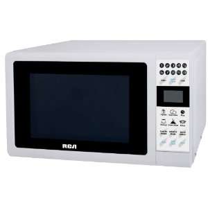 RCA RMW742 0.7 Cubic Feet Microwave Oven, White  Kitchen 