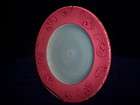 Home Around Orchard Red Pink 1 Dinner Plate New  