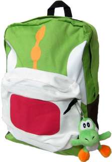   Bros GREEN YOSHI NINTENDO School Backpack Bag BRAND NEW  