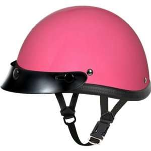   Novelty Harley Motorcycle Helmet   Hi Gloss Pink / X Small: Automotive