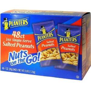 Planters Salted Peanuts   48/1 oz. bags Grocery & Gourmet Food