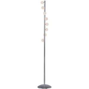  Lite Source Razo Pole 8 Light Floor Lamp