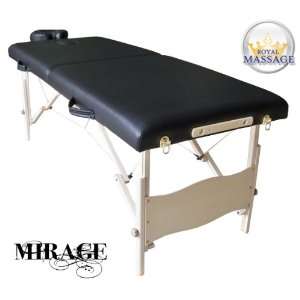   Oversized Portable Folding Massage Table w/Bonuses   Charcoal Black