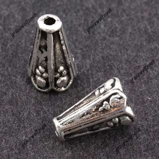 15pcs Tibetan Silver tube Spacer Beads jewelry DIY Charms findings 