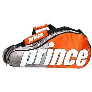  Prince Team 12 Pack (Orange) Tennis Bag: Sports & Outdoors