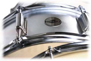 Griffin Snare Drum 14 x 5.5 Maple Wood Shell Sparkle Silver Glitter 